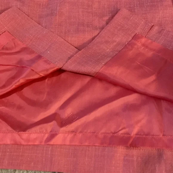 ESCADA linen pink fully lined pencil skirt sz 36 - Picture 5 of 9